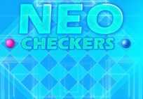 Neon Checkers