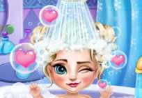 Ice Queen Baby Bath