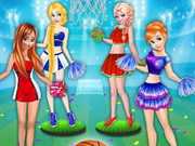 Princesses Basketball Team Cheerleader