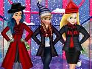 Princesses Winter Shopping