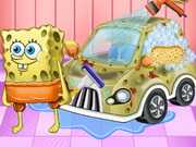 SpongeBob Car Cleaning