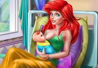 Princess Mermaid Mommy Birth