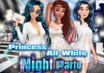 Princess All White Night Party