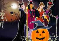 Princesses Halloween Night