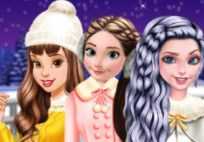 Princesses Go Ice Skating