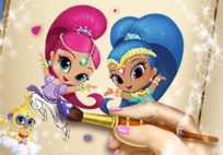 Shimmer and Shine Coloring Book