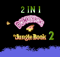 2 IN 1: Donkey Kong Country 4 + The Jungle Book 2
