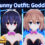 Neptunia Virtual Stars - Bunny Outfit: Goddess Set