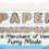 Paper Shakespeare: Stick Merchant of Venice: Furry Mode