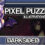 Pixel Puzzles Illustrations & Anime - Jigsaw Pack: Dark Sided
