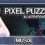 Pixel Puzzles Illustrations & Anime - Jigsaw Pack: Musix