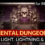 RPG Maker MZ - KR Elemental Dungeon Tileset - Dark Light Lightning Metal