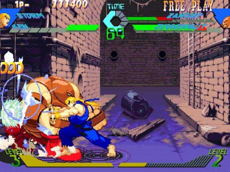 X-Men vs. Street Fighter is a fighting game originally released as a coin.....